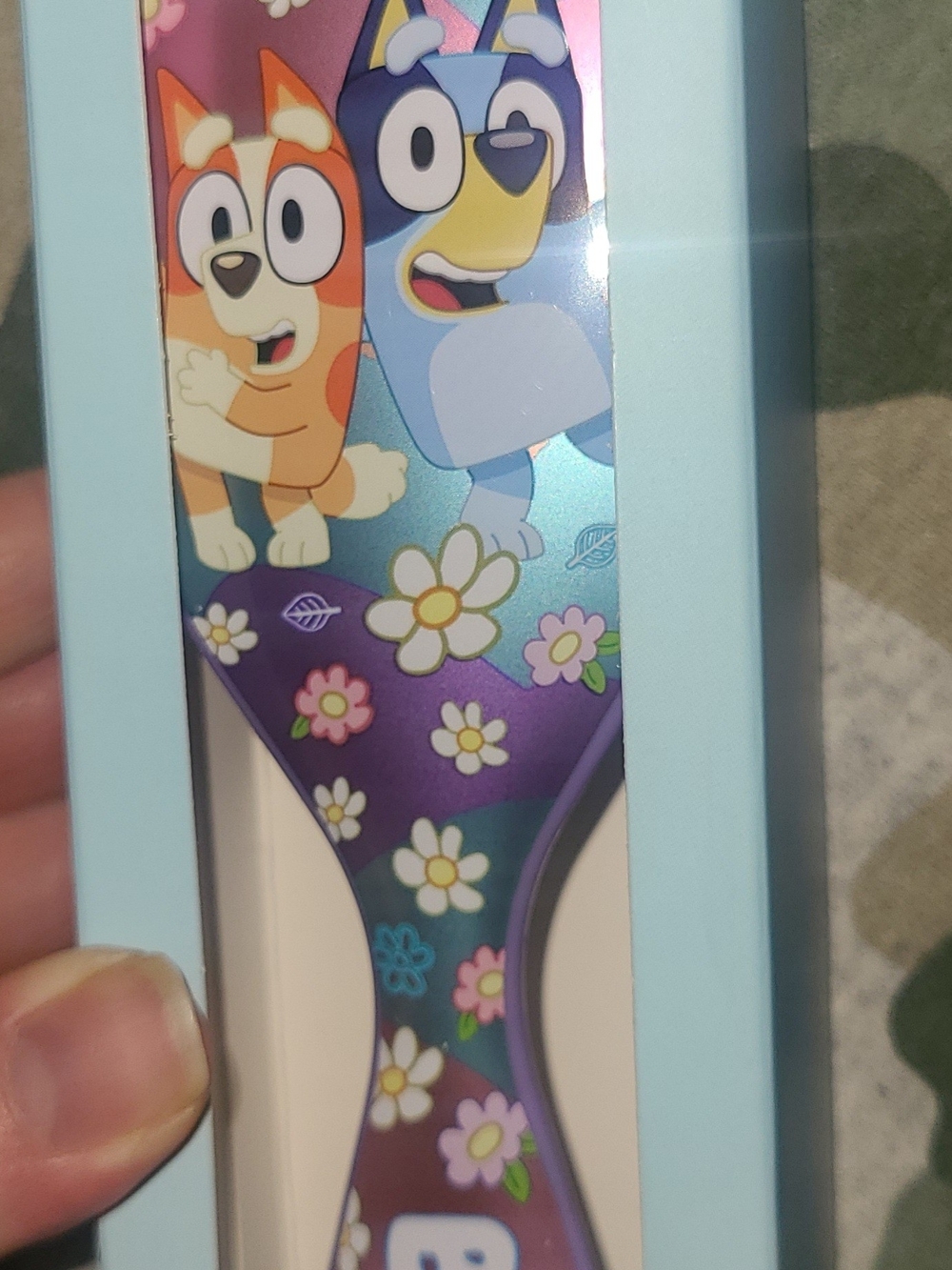Bluey Themed Mini Hair Brush